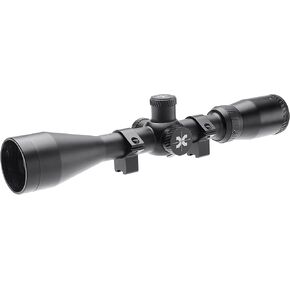 Axeon Optics 4-16x44mm EDR محفورا دوت شبكاني نطاق بندقية المنظر قابل للتعديل للصيد - يتضمن حلقات تثبيت نطاق البندقية 11 مم