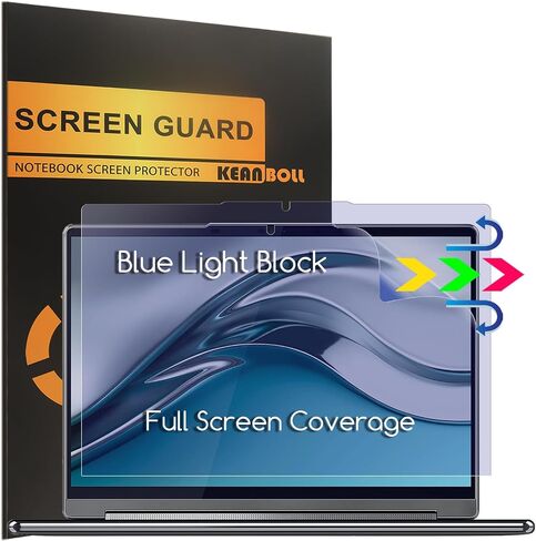 KEANBOLL 2-Pack Anti Blue Light Screen Protector Designed for Lenovo Yoga 9i 14" 2-in-1 Laptop (Gen 8 14 inch), Eye Protection Blocking Blue Light Anti Glare Shield in Saudi Arabia