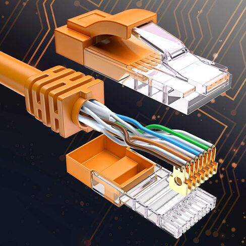 Maximm Cat 6 Ethernet Cable 300 Ft, 100% Pure Copper, Cat6 Cable LAN Cable, Internet Cable, Patch Cable and Network Cable - UTP (Black) 300 Feet in Saudi Arabia