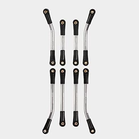 INJORA Steel 4 Links Set for SCX24 C10 JLU Bronco Base Camp 4Runner(Silver) in Saudi Arabia