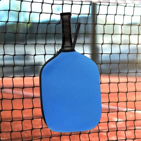 Pickleball Paddle Cover, Elongated Pickleball Covers Black Pickleball Case Pickleball Paddle Bag Neoprene Sleeve for Pickleball Paddles Pickleball Racket Cover Pickleball Accessories (Black) in Kuwait