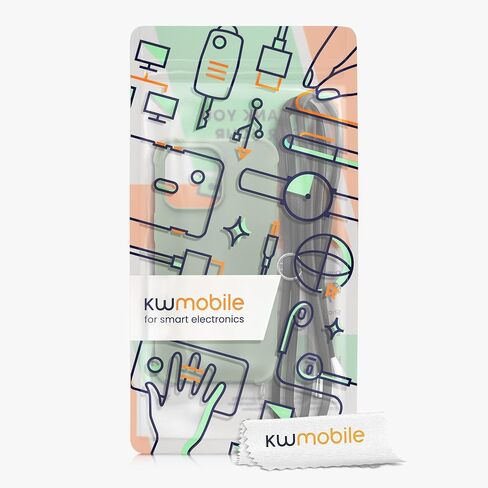 kwmobile Crossbody Case Compatible with Apple iPhone 13 Pro Case - TPU Silicone Cover with Strap - Black in Saudi Arabia