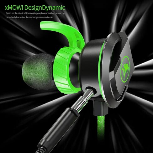 BlueFire 3.5 MM Gaming Headphone Wired Gaming Earphone Noise Cancelling Stereo Bass E-Sport Earphone with Adjustable Mic for PS4, Xbox One, Laptop, Cellphone, PC (Black) in Saudi Arabia
