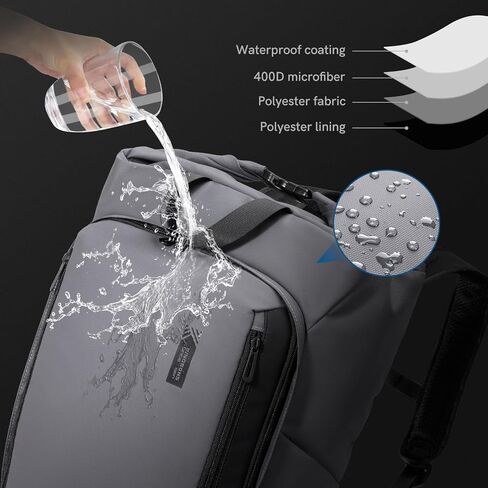 Kingsons Travel Backpack for Men Women Carry on Backpack Waterproof Lightweight Hiking Backpacks with Multi-Pockets, Large Capacity Casual Daypack 15.6inch Laptop Backpacks for Travel Business Flight in Saudi Arabia