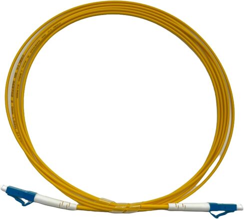 5.0M Duplex Fiber Optic Patch Cord, 09/125 LC/APC to LC/APC, 2.0mm, Low-Loss Cable for High-Speed Connectivity and Data Transmission in Kuwait
