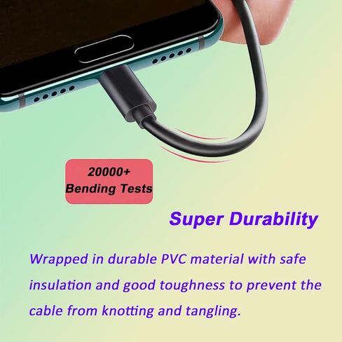 كابل شاحن USB C USB A إلى النوع C سلك شحن 4.9FT سلك بيانات لسوني WH1000XM4 WH1000XM5 Bose QC45 Beats Studio سماعة رأس لاسلكية بلوتوث سماعة أذن JBL مكبر صوت باور بانك صوت الهاتف المحمول in Kuwait