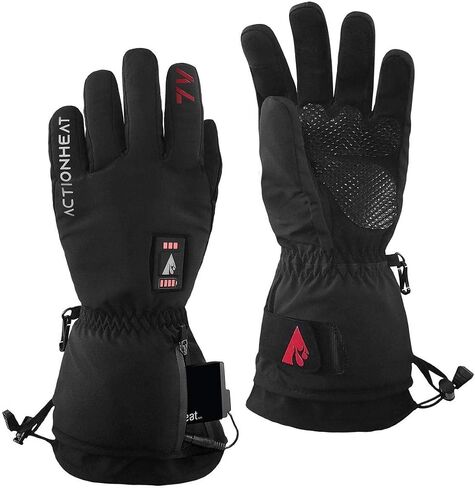 ActionHeat 7V Everyday Heated Gloves for Women – Electric Rechargeable Battery Heating Gloves with 3 Heating Levels – Hand Warming Winter Gloves for Skiing, Walking, Motorcycle Riding or Everyday Use in Saudi Arabia