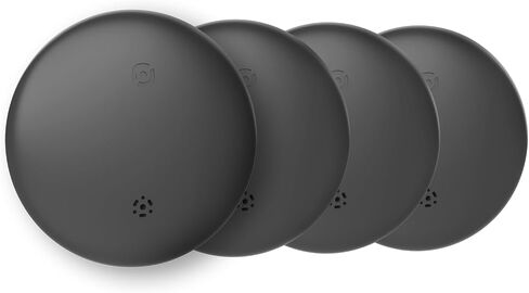 Mini Key Finder Locator,Smart Bluetooth Tracker Works with Apple Find My (iOS only),Item Tracking Anti-Lost Tags for Keys,Wallet, Bags,Remote Control,Replaceable Battery, Waterproof in Saudi Arabia