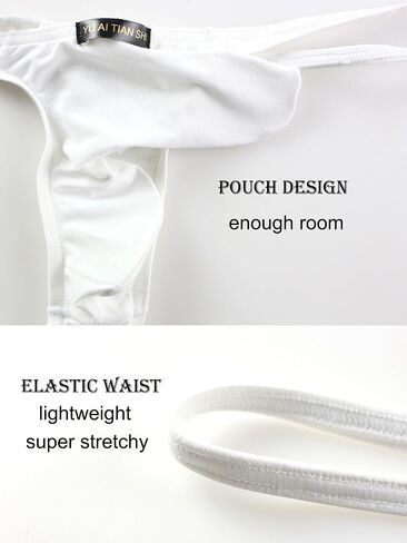 Sexy Mens Thong Underwear Low Rise Mens G String T-Back Thongs Bulge Pouch Mens Lingerie in Saudi Arabia