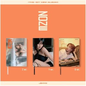 JIHYO TWICE - ZONE (الألبوم المصغر الأول) قرص مضغوط + ميزة الطلب المسبق + ملصق مطوي (إصدار O / قرص مضغوط فقط، بدون ملصق)