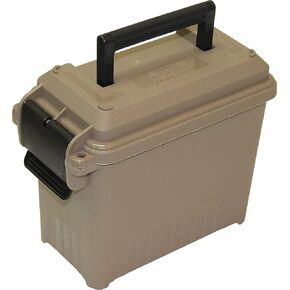 MTM AC15-72 Ammo Can Mini for Bulk Ammo, Water-Resistant Seal, Double Padlock Tabs, 12-Pound Capacity, USA Made, Dark Earth