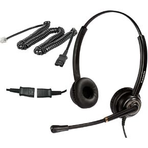 N/X KEMEILE Corded RJ9 Telephone Headset with Noise Cancelling Mic Compatible with Cisco IP Phones CP-7821 7841 7942G 7931G 7940 7941G 7945G 7960 7961G 7962G 7965G 7975G 8811 8841 8861 9951 9971 etc