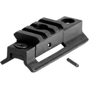 AS-S2W03SL Innovative Low Profile Swivel Stud Picatinny/Weaver Rail Adaptor with 3 Slots, Integrated with Quick Detachable Sling Swivel mounting Base