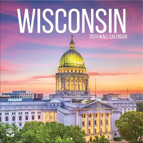 TURNER PHOTOGRAPHIC Wisconsin 12x12 Photo Wall Calendar (25998940102)