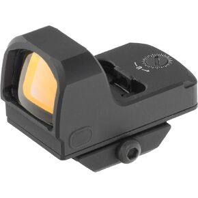 UTG OP3 Micro SL, Red 4.0 MOA Single Dot, Side Loading, Black
