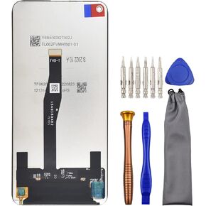 Complete Screen LCD Digitizer Touch Assembly Replacement for Huawei nova 5T Honor 20 Honor 20 Pro with Tool Kit Black 6.26"
