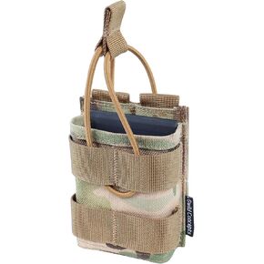 5.56 Mag Pouch - Single MOLLE Mag Pouch AR Magazine Pouch Mag Holder with Mag Insert and MOLLE Compatible
