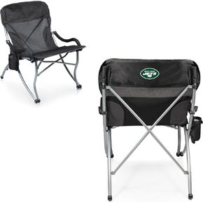 PICNIC TIME NFL Unisex-Adult NFL PT-XL Heavy Duty Camping Chair, XL Beach Chair, 400 lb Capacity Camp Chair