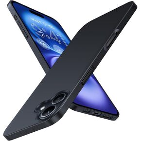 Gxmeuie for iPhone 16 Plus 5G Ultra Thin Case, [Silky Touch][Anti-Fingerprint], 16 Plus Slim Hard PC Matte Back Cover Anti-Scratch Shockproof Protective Cases for iPhone 16 Plus 6.7-inch (Champagne)