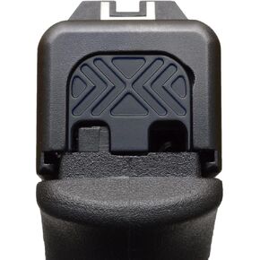 Milspin Slide Back Plate (Butt Plate) Compatible with Glock Gen 1-5, Models G17 19 21 22 23 24 26 27 29 30 31 32 34 35 36 37 38 39 40 41 45 | X Carve | Made in USA