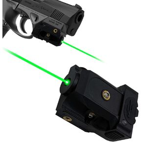 Green Laser,Pistol Laser Sight Green Dot Tactical Sight Adjustable Low Profile Picatinny Rail with Rechargeable Battery for Pistols & Handguns