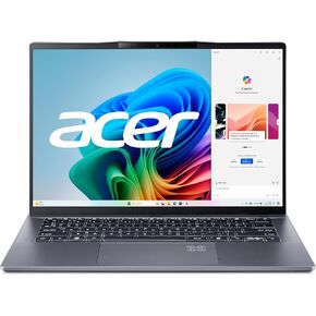 Acer Swift Go 14 AI Copilot+ PC | 14.5" 2.5K 120Hz Display | Unlock AI Experiences | Qualcomm Snapdragon X Plus 8-Core Processor | 16GB RAM | 1TB Gen 4 SSD | Wi-Fi 7 | Windows 11 Home | SFG14-01-X006