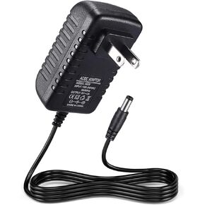 5V 2A Power Adapter, DC 5V 10W Switching Power Supply, AC 100V-240V to DC 5 Volt 2 Amp Universal Switching Transformer, AC/DC Wall Plug 5.5x2.5mm & 5.5x2.1mm Plug for Router, CCTV Camera