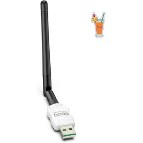 Class 1 Long Range Bluetooth Adapter for PC, QGOO USB Bluetooth Adapter for PC 5.3+EDR, Bluetooth Dongle Bluetooth Receiver Support Windows10/8.1/8/7（white-181）