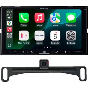 Alpine ILX-W770, 6.75" Double Din Digital Media Receiver w/Wireless CarPlay & Android Auto - Includes Backup Camera