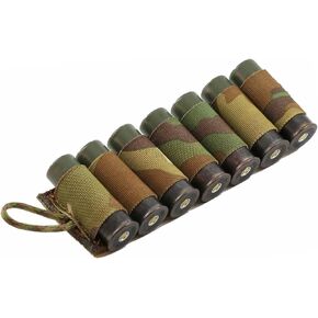 Esstac 7 Round Tearaway Shotgun Shell Carrier Cards for 12 Gauge with Hook & Loop Backing