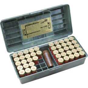 MTM 50 Round Shotshell Handled Case (12 Gauge, Wild Camo), (Model: SF-50-12-09)