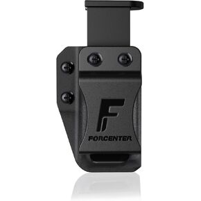 Mag Carrier IWB/OWB Magazine Holster Kydex Mag Holster for 9mm/.40/.45ACP Double & Single Stack - Ambidextrous Concealed Carry Holster with Adjustable Retention