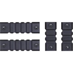 Monstrum Aluminum Picatinny Rail | Compatible with M-LOK | Includes Two 2-inch and Two 3-inch Sections