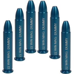 A-ZOOM 22 Win Mag 6 Pack Dummy Rounds 12204