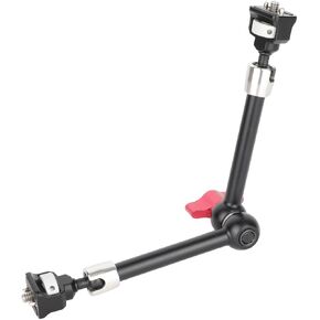 CAMVATE Multipurpose Articulating Arm with Anti-Twist 1/4''-20 Screw Mount (11", Red Knob)-3660