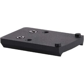 TuFok Mount Plate (Updated) - Pistol Red Dot Mount,Sight Mount Base Adapter Fits for RMR Type Red Dot Sight(fits G17 19 22 23 26 27 34,Black)