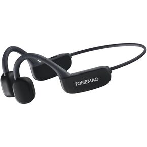 K2 Bone Conduction Headphones - Wireless Open-Ear Bluetooth 5.3 Sports Earbuds with Microphone for Running, Workouts, and Cycling - Sweat Resistant and Comfortable Fit