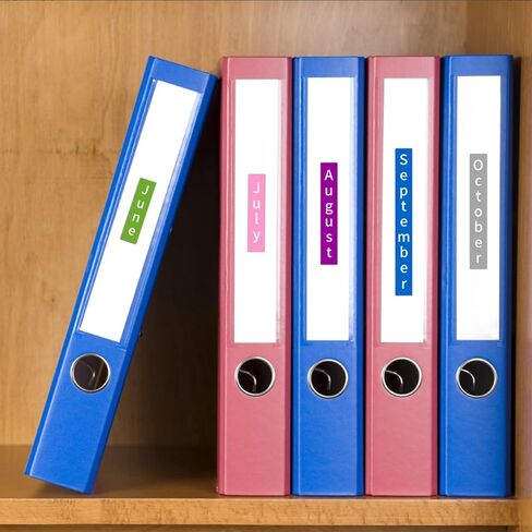 Phomemo 5X White on Color Thermal Label Tapes (White on Green/Pink/Purple/Blue/Silver Glitter) Compatible with P12 & P12 PRO Label Maker & Dymo Label Maker Letratag LT-100H LT-110T XR XM Plus QX50 in Saudi Arabia