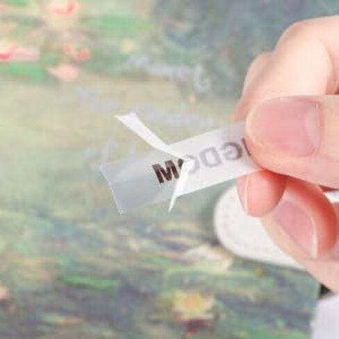 7 قطع بديلة لـ Dymo LetraTag عبوات الورق الملون/عبوات صانع الملصقات البلاستيكية 12 مم × 4 متر (1/2 بوصة × 13 بوصة) لـ dymo LetraTag LT-100H LT200B LT-100T Plus صانع الملصقات، 91330 16952 91331 91332 91333 91334 91335 in Kuwait