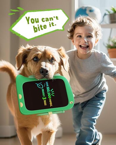 KOKODI ألعاب فتاة صغيرة لعمر 3 4 5 6 7 8 سنوات، لوحة رسم ملونة 8.5 بوصة ألعاب تعليمية للفتيات من سن 4 إلى 5 سنوات، هدايا عيد الميلاد للأطفال يونيكورن باللون الوردي in Kuwait