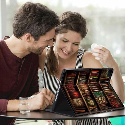 حافظة لجهاز Kindle Scribe مقاس 10.2 بوصة إصدار 2024 و2022، أغطية أغطية قارئ إلكتروني ذكي من جلد البولي يوريثان مع تنبيه/غفو تلقائي لقارئ Kindle Scribe 2024 الإلكتروني مقاس 10.2 بوصة، رف كتب عتيق in Kuwait