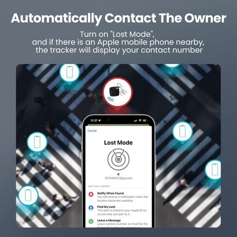 مكتشف المفاتيح، محدد موقع تعقب البلوتوث، يعمل مع Apple Find My (iOS فقط)، مكتشف العناصر الذكية مع سلسلة مفاتيح، محدد موقع العناصر الذكي للمفاتيح، الحقائب، الأمتعة، الحيوانات الأليفة، البطارية متضمنة (عبوة واحدة باللون الأسود) in Kuwait