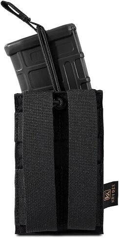 KRYDEX Tactical MOLLE Single/Double/Triple Open-Top 5.56mm Mag Pouch with MOLLE Strap for M4 M16 .223 Magazines in Saudi Arabia