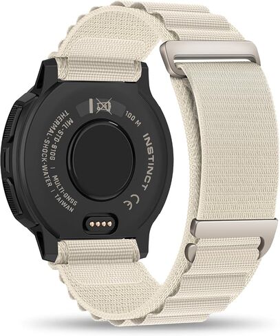 Bolesi Alpine Loop Nylon Watchband Compatible with Garmin Instinct 2 Solar,22mm Soft Breathable Adjustable with C-Hook Sports Replacement Strap for Instinct Solar/Tactical/Esports/Tide Men Women in Saudi Arabia