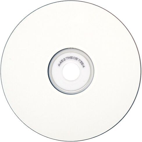 Verbatim CD-R 700MB 52X DataLifePlus White Thermal Printable, Hub Printable - 50pk Spindle in Saudi Arabia