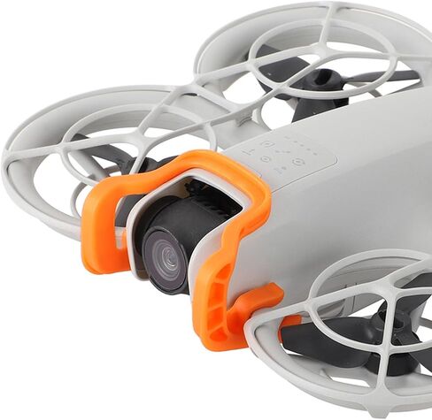 Bumper Guard Protector for DJI NEO, Drone Gimbal Bumper Bar Anti-Collision and Scratch-Resistant Lens Protection Frame Plastic Bumper Guard for DJI NEO Drone Accessories (Orange) in Saudi Arabia
