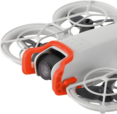Bumper Guard Protector for DJI NEO, Drone Gimbal Bumper Bar Anti-Collision and Scratch-Resistant Lens Protection Frame Plastic Bumper Guard for DJI NEO Drone Accessories (Orange) in Saudi Arabia