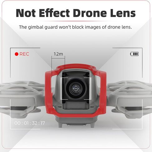 Bumper Guard Protector for DJI NEO, Drone Gimbal Bumper Bar Anti-Collision and Scratch-Resistant Lens Protection Frame Plastic Bumper Guard for DJI NEO Drone Accessories (Orange) in Saudi Arabia