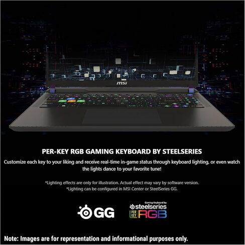 MSI 16" Vector 16 HX Gaming Laptop, Intel i9-14900HX, 64 GB DDR5 RAM, 4 TB PCle SSD, 16" QHD+ (2560x1600), Nvidia G-Force RTX 4090, W11 Pro in Saudi Arabia