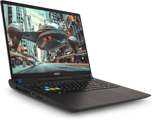MSI 16" Vector 16 HX Gaming Laptop, Intel i9-14900HX, 64 GB DDR5 RAM, 4 TB PCle SSD, 16" QHD+ (2560x1600), Nvidia G-Force RTX 4090, W11 Pro in Saudi Arabia